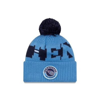 Sapca New Era Tennessee Titans NFL Alternate Cold Weather Sport Knit Beanie - Albastri